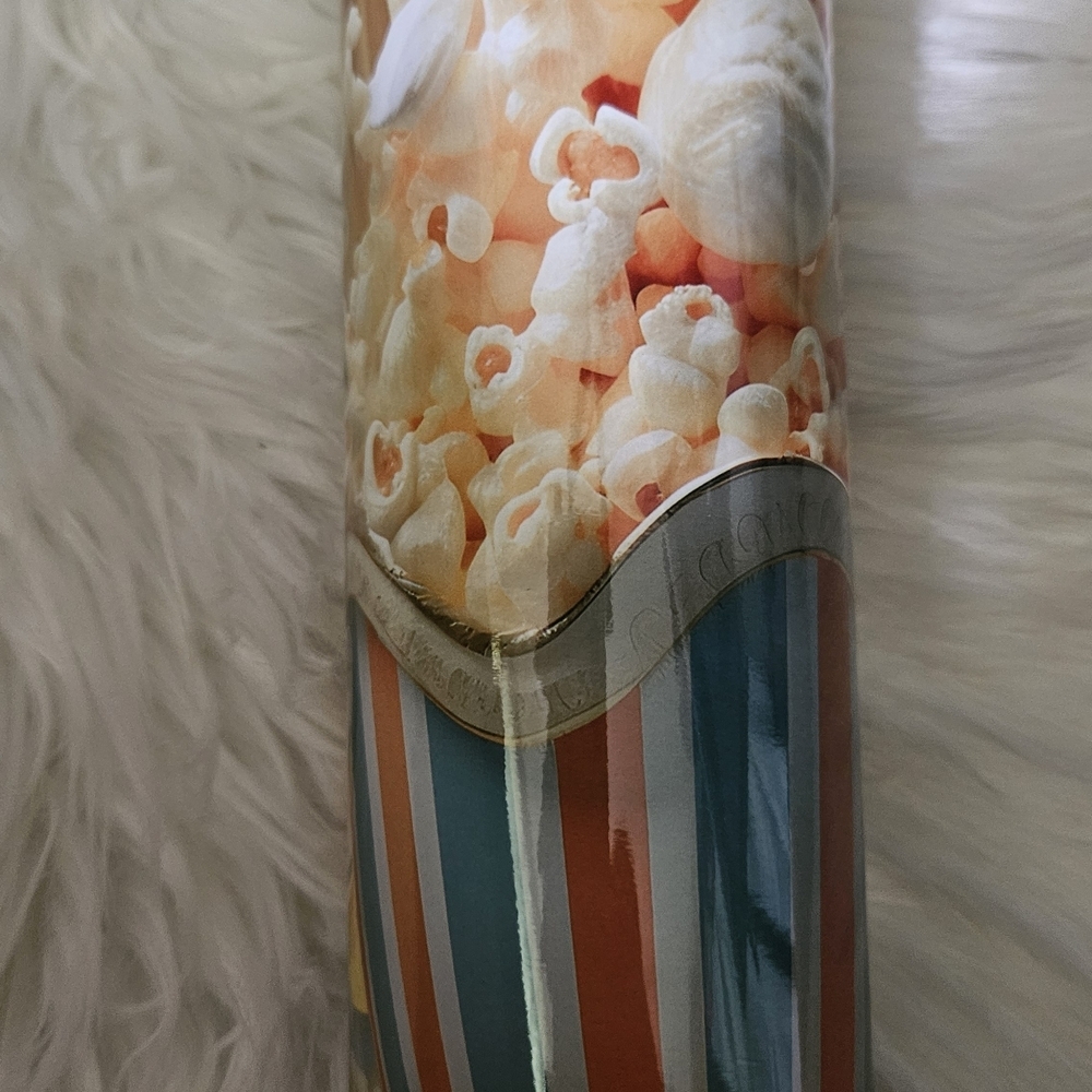 & Other Stories Coastal Popcorn Tin with Seashell Motif